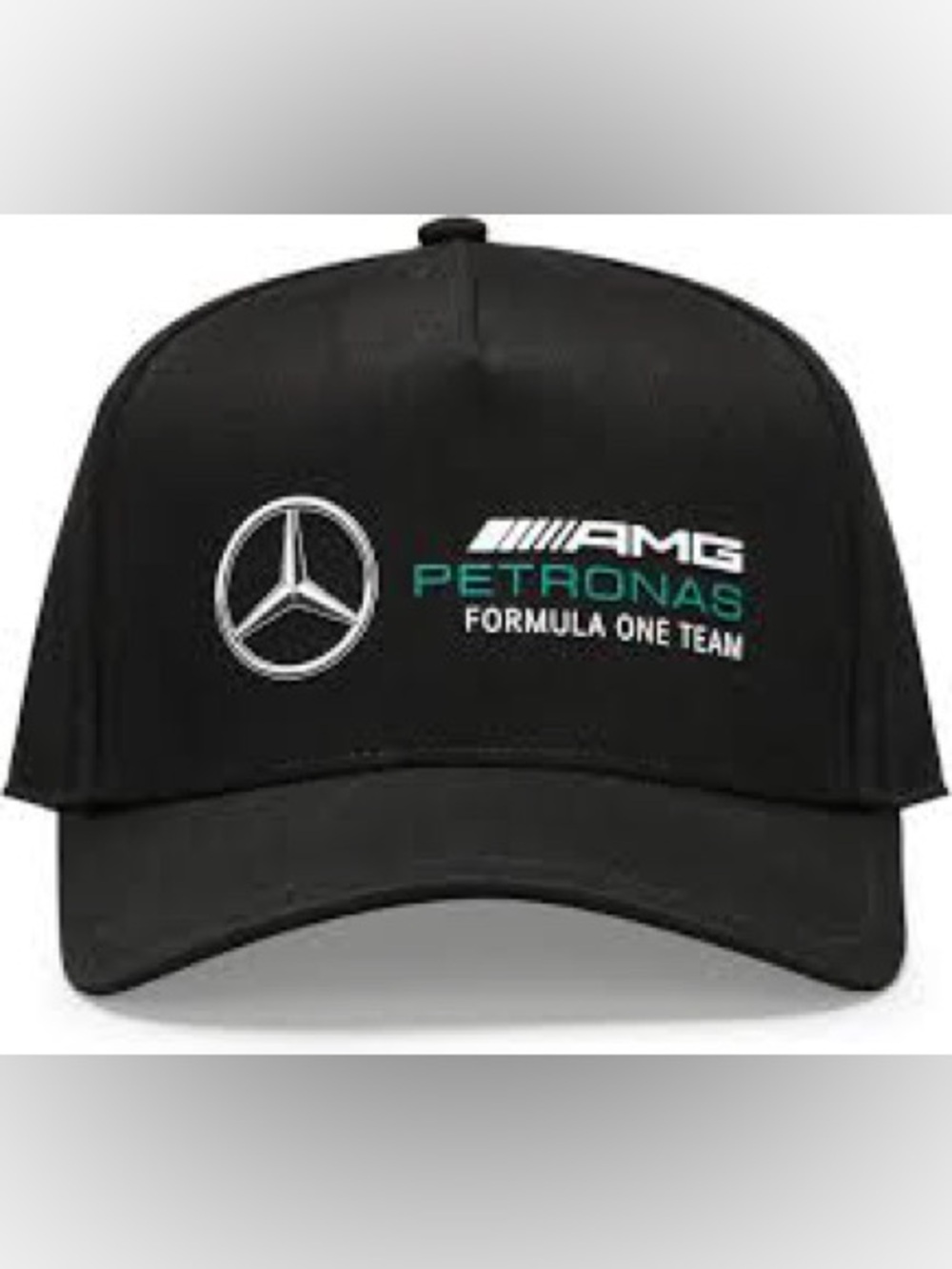 Mercedes-AMG Petronas Formula One Team Racer Black Adjustable Hat Cap